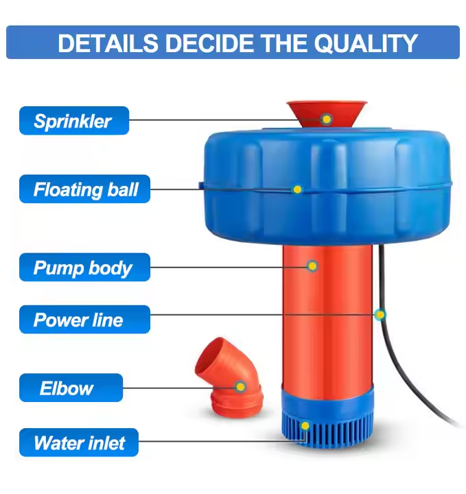 Aeratori Galleggianti per Acqu - Aquaculture Aerator Pump recensione e prezzo
